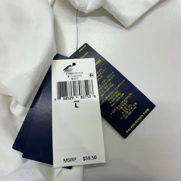 Polo Ralph Lauren Polo Ralph Lauren Logo Crew Neck Short-Sleeve T-Shirt Size US L / EU 52-54 / 3 - 6 Thumbnail