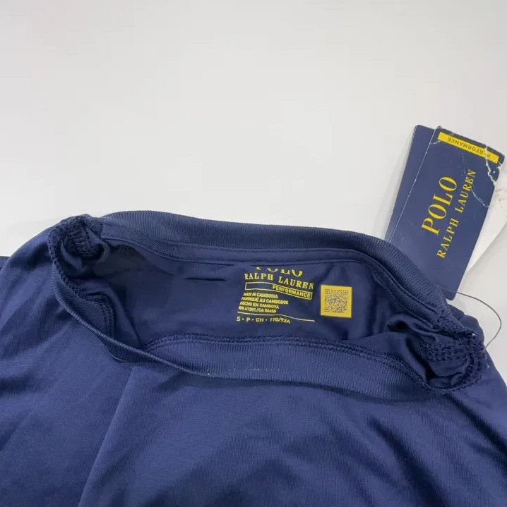 Polo Ralph Lauren Polo Ralph Lauren Solid Round Neck Short Sleeve Size US S / EU 44-46 / 1 - 8 Thumbnail