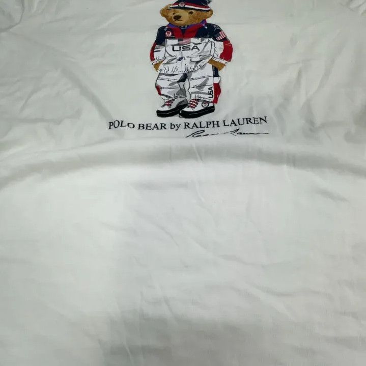Polo Ralph Lauren Polo Ralph Lauren White Long-Sleeve T-Shirt Size US L / EU 52-54 / 3 - 8 Thumbnail