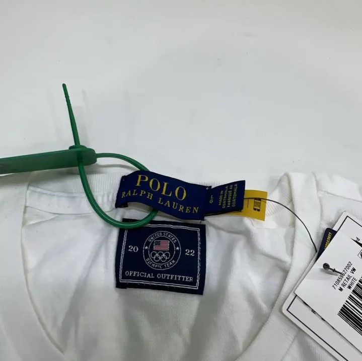 Polo Ralph Lauren Polo Ralph Lauren White Long-Sleeve T-Shirt Size US L / EU 52-54 / 3 - 5 Thumbnail