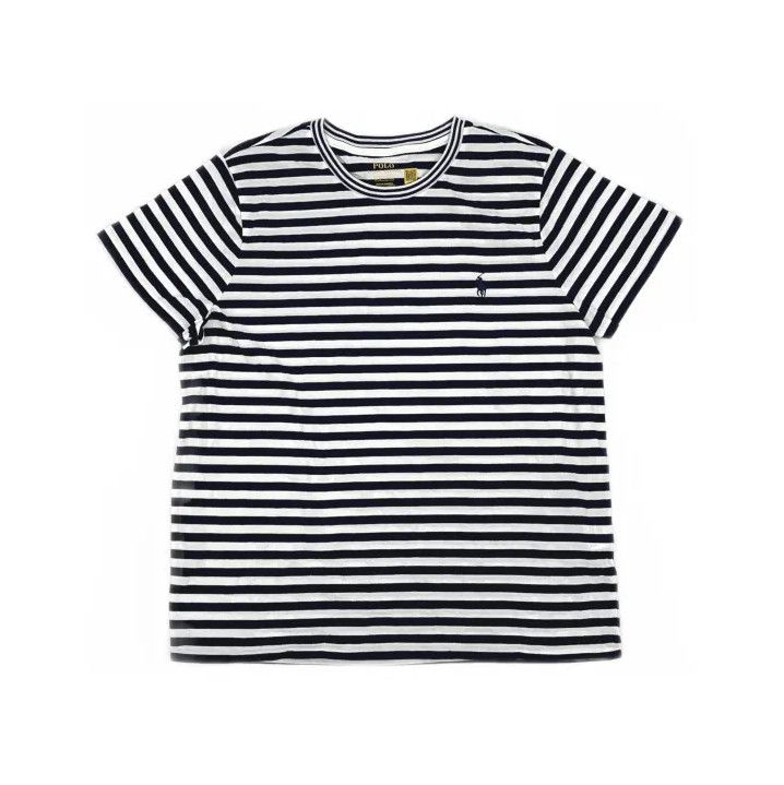 Polo Ralph Lauren Polo Ralph Lauren Striped Casual Crew Neck Tee Size US L / EU 52-54 / 3 - 2 Thumbnail