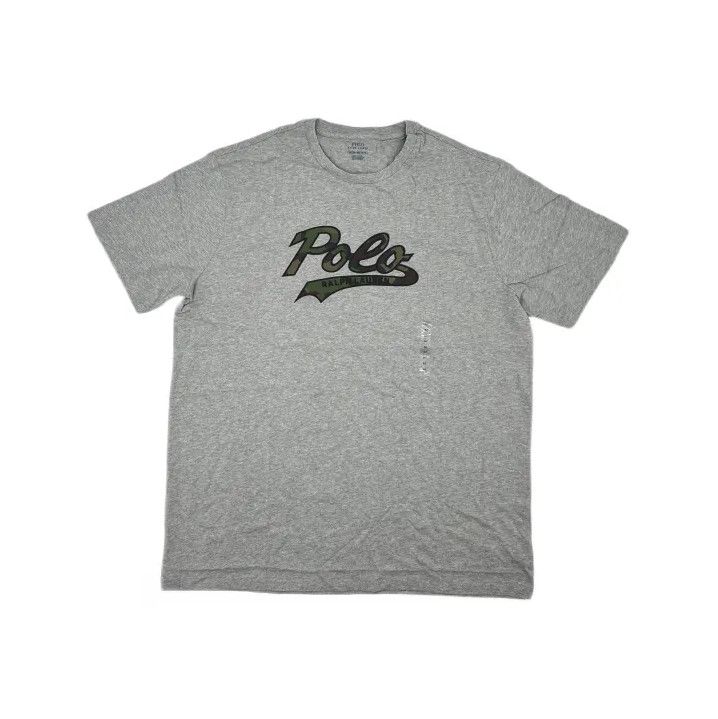 Polo Ralph Lauren Polo Ralph Lauren Gray Short-Sleeve T-Shirt Size US XXL / EU 58 / 5 - 2 Thumbnail