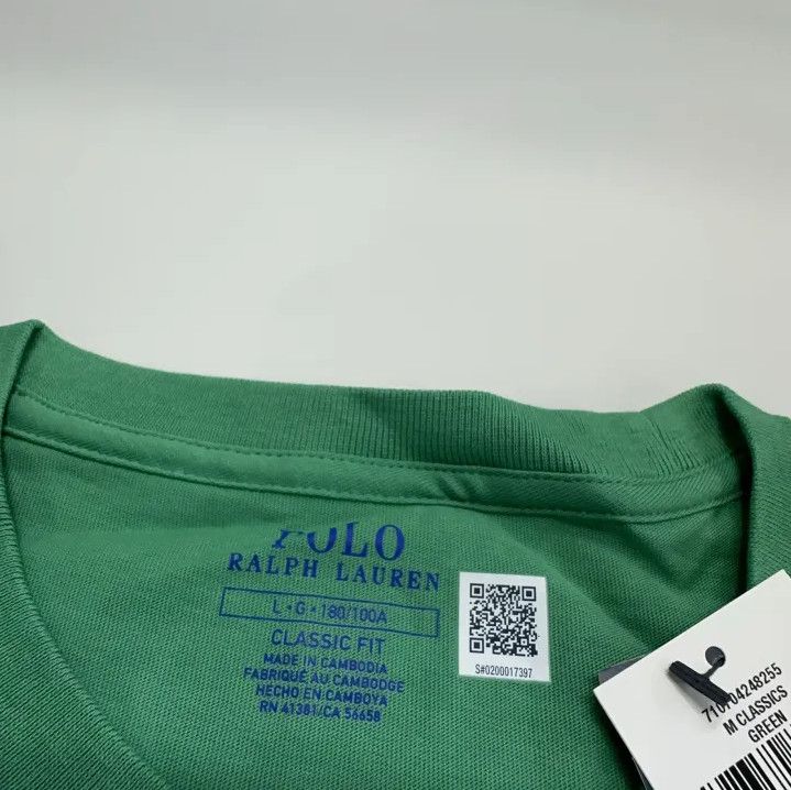 Polo Ralph Lauren Polo Ralph Lauren Solid Short-Sleeve T-Shirt Size US L / EU 52-54 / 3 - 5 Thumbnail