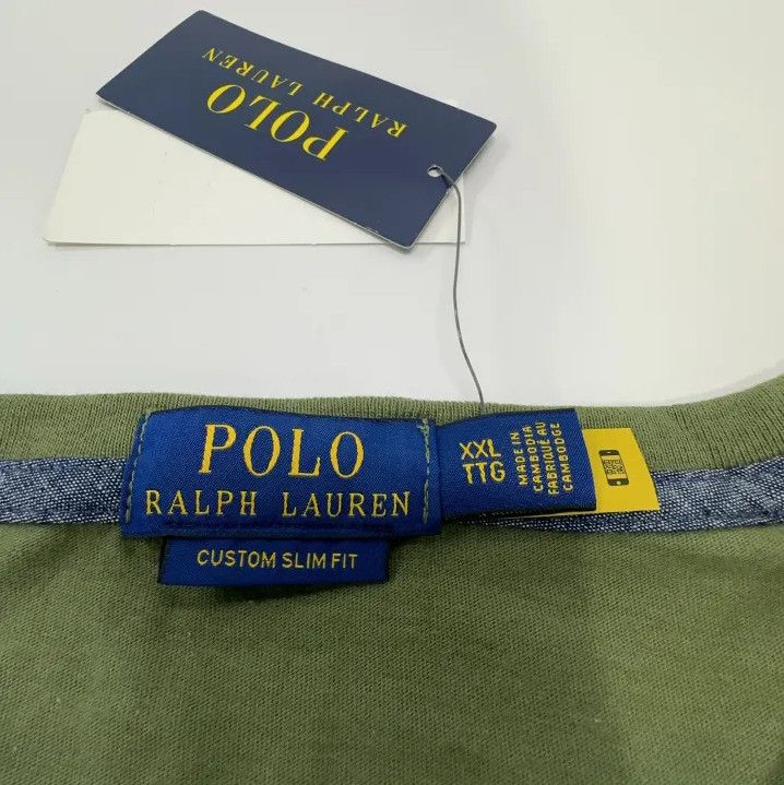 Polo Ralph Lauren Polo Ralph Lauren Chest Pocket Short Sleeve T-Shirt Size US XXL / EU 58 / 5 - 4 Thumbnail
