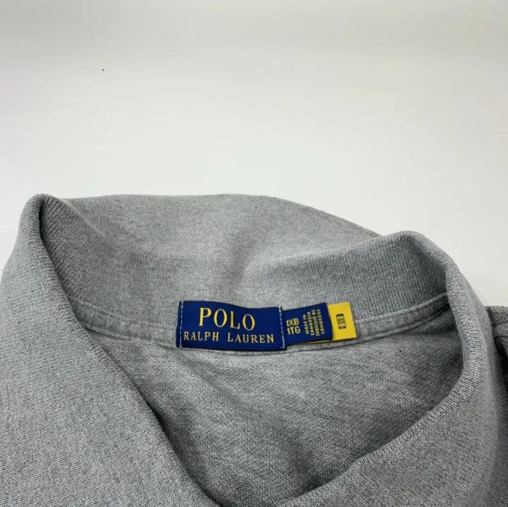 Polo Ralph Lauren Polo Ralph Lauren Gray Short Sleeve Embroidered Polo Size US XL / EU 56 / 4 - 4 Thumbnail