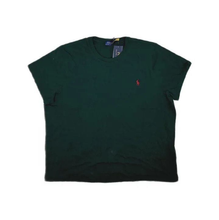Polo Ralph Lauren Polo Ralph Lauren Solid Pony Embroidery Short Sleeve Polo Size US XXL / EU 58 / 5 - 2 Thumbnail
