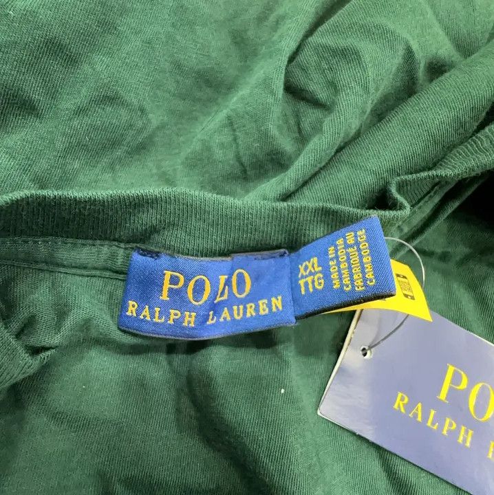 Polo Ralph Lauren Polo Ralph Lauren Solid Pony Embroidery Short Sleeve Polo Size US XXL / EU 58 / 5 - 4 Thumbnail