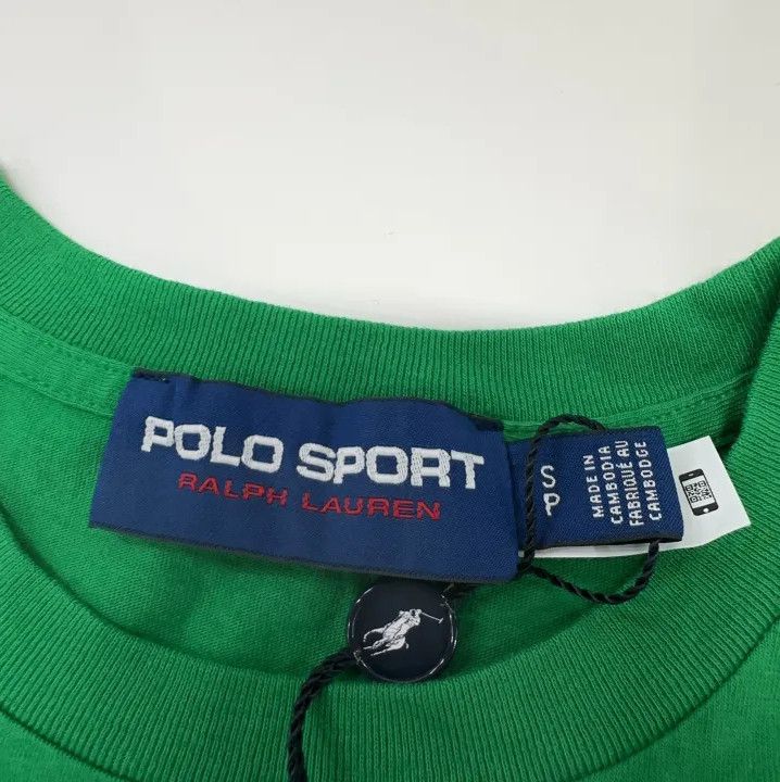 Polo Ralph Lauren Polo Ralph Lauren Green Letter Print Short-Sleeve T-Shirt Size US S / EU 44-46 / 1 - 5 Thumbnail