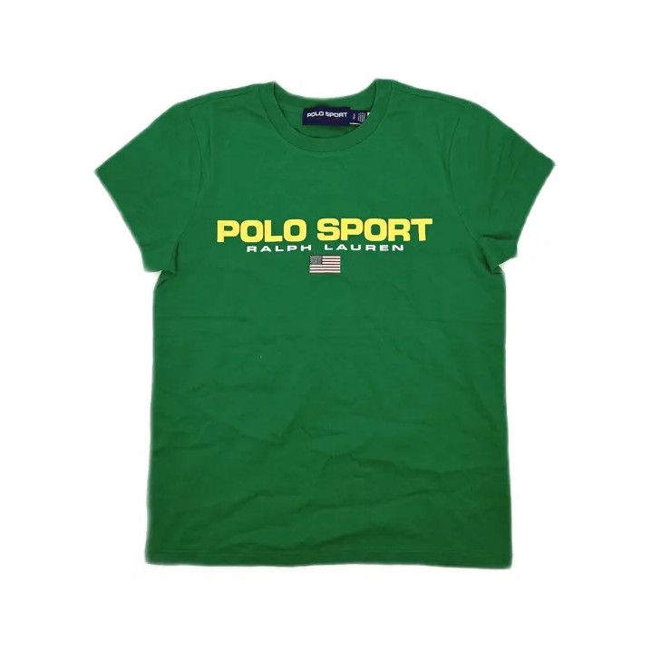 Polo Ralph Lauren Polo Ralph Lauren Green Letter Print Short-Sleeve T-Shirt Size US S / EU 44-46 / 1 - 2 Thumbnail