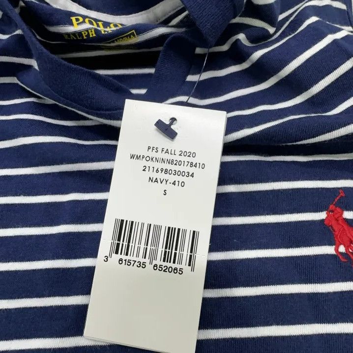 Polo Ralph Lauren Polo Ralph Lauren Striped Short-Sleeve T-Shirt Size US S / EU 44-46 / 1 - 5 Thumbnail