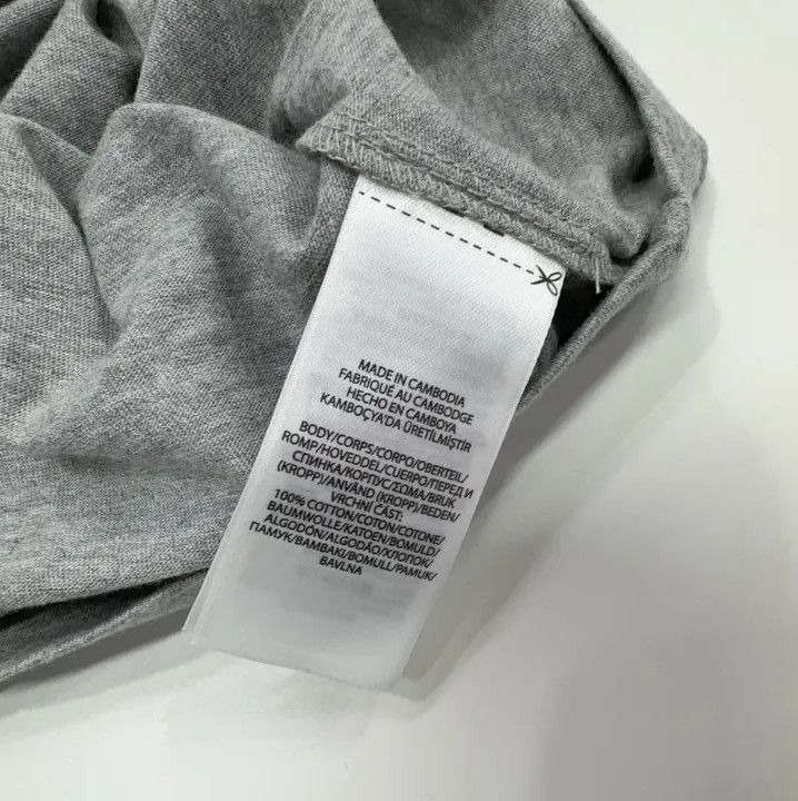 Polo Ralph Lauren Polo Ralph Lauren Solid Gray Casual Short Sleeve Shirt Size US L / EU 52-54 / 3 - 6 Thumbnail