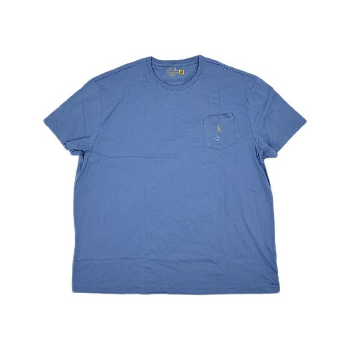 Polo Ralph Lauren Polo Ralph Lauren Solid Logo Embroidered Crew Neck T-Shirt Size US XXL / EU 58 / 5 - 2 Thumbnail