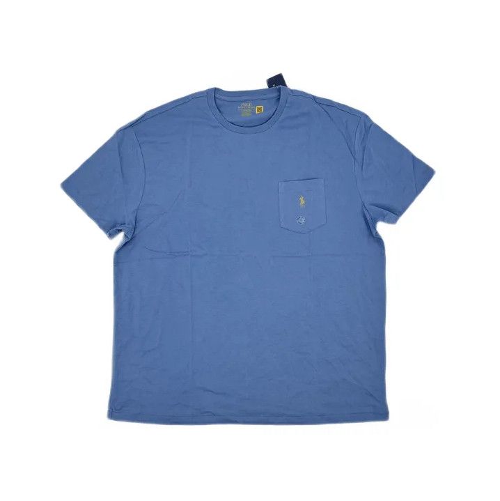 Polo Ralph Lauren Polo Ralph Lauren Solid Logo Embroidered Crew Neck T-shirt Size US L / EU 52-54 / 3 - 2 Thumbnail