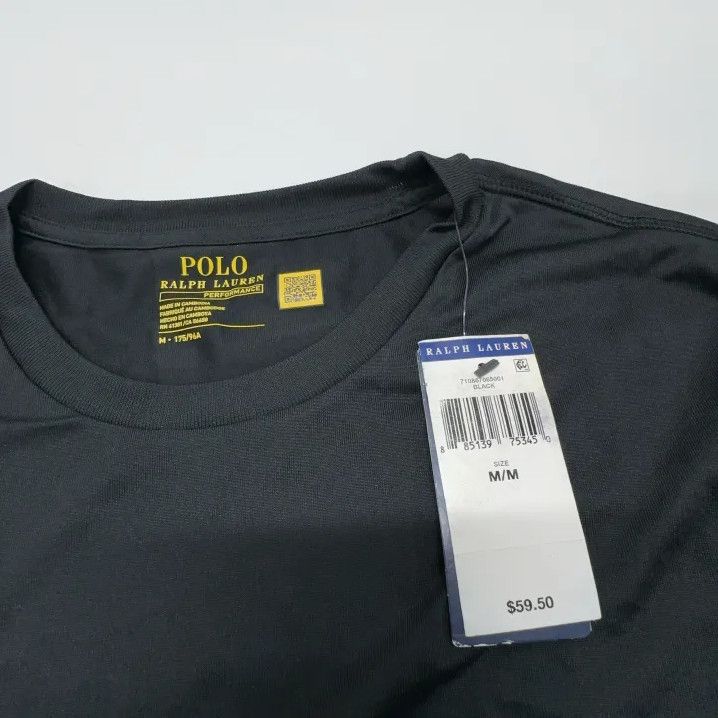Polo Ralph Lauren Polo Ralph Lauren Solid Round Neck Short Sleeve Size US M / EU 48-50 / 2 - 4 Thumbnail