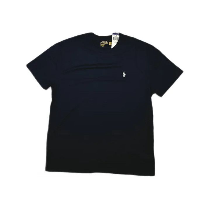Polo Ralph Lauren Polo Ralph Lauren Solid Round Neck Short Sleeve Size US M / EU 48-50 / 2 - 2 Thumbnail