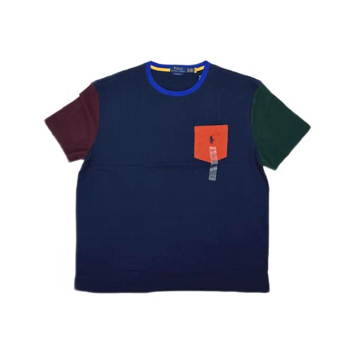 Polo Ralph Lauren Polo Ralph Lauren Colorblock Logo Embroidered T-shirt Size US XL / EU 56 / 4 - 2 Thumbnail