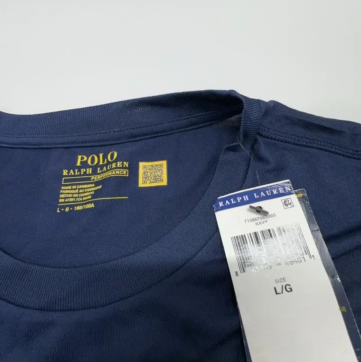 Polo Ralph Lauren Polo Ralph Lauren Solid Crew Neck Short Sleeve Size US L / EU 52-54 / 3 - 4 Thumbnail