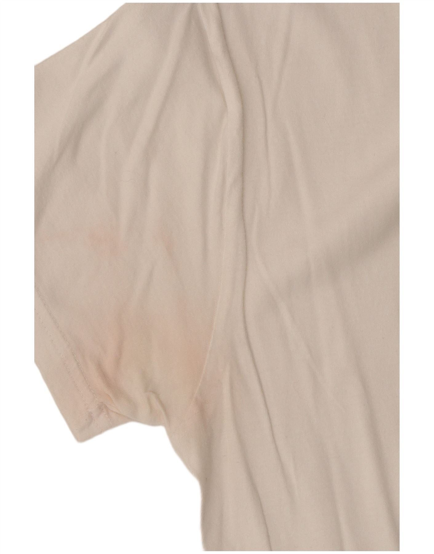 Polo Ralph Lauren Womens Classic Fit T-Shirt Top UK 10 Small White Cotton Size XS / US 0-2 / IT 36-38 - 3 Thumbnail