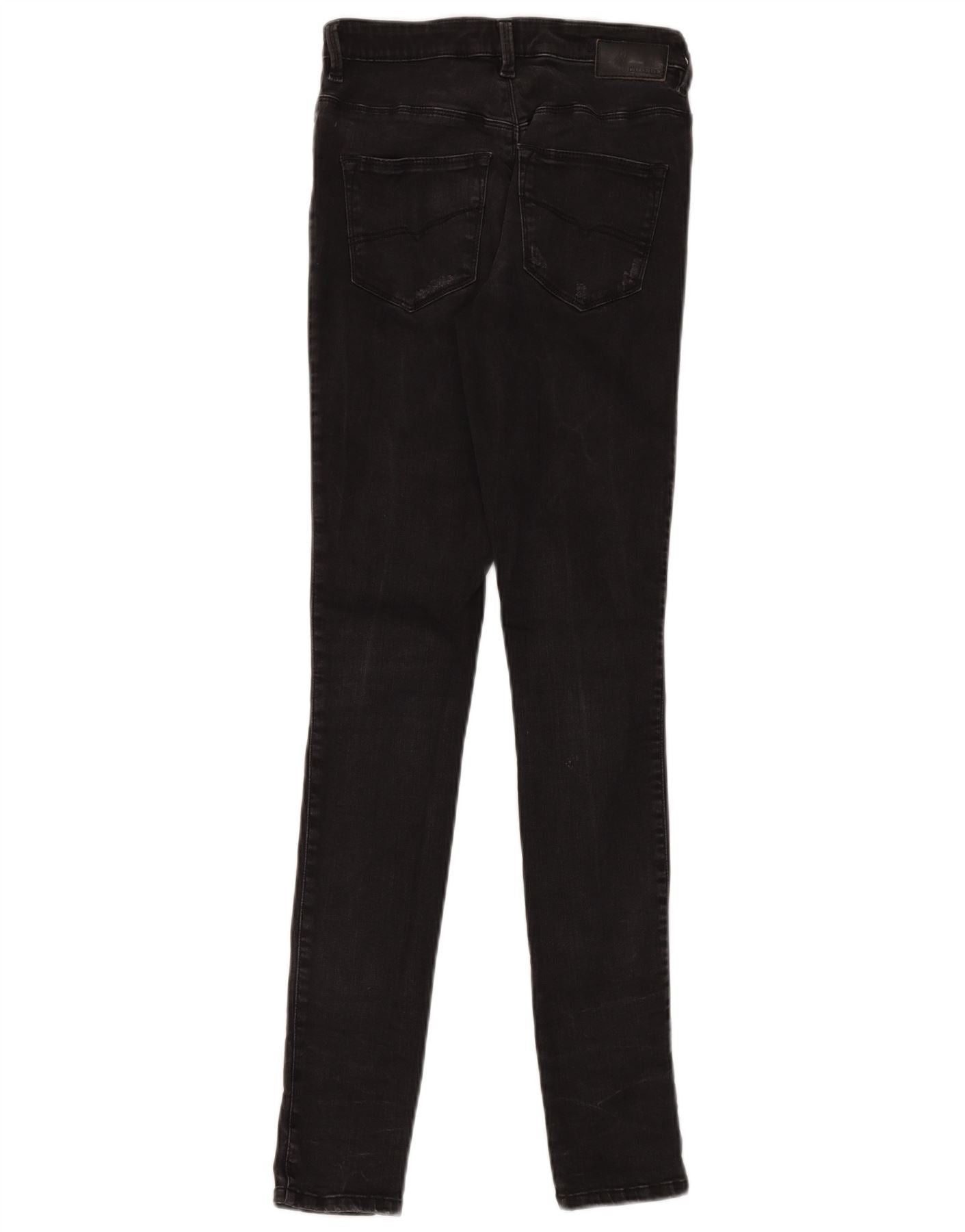 Diesel Womens Skinzee-high Super Slim Skinny Jeans W26 L32 Black De Size 42" / US 20 - 2 Thumbnail