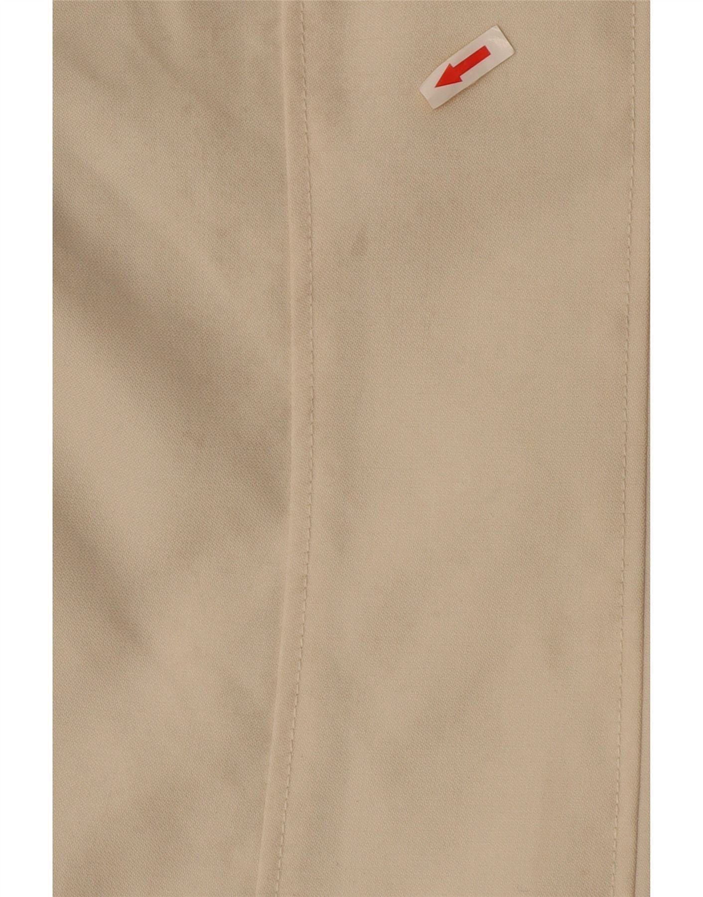 Ralph Lauren Womens Overcoat US 10 Large Off White Wool Size XS / US 0-2 / IT 36-38 - 3 Thumbnail
