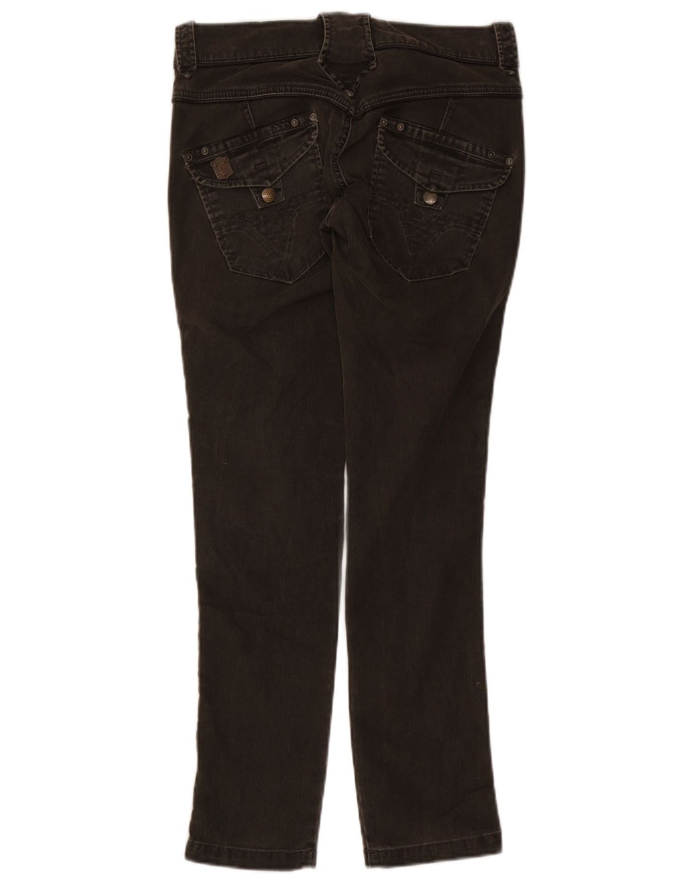Diesel Womens Slim Chino Trousers W26 L29 Black Cotton Size 42" / US 20 - 2 Thumbnail