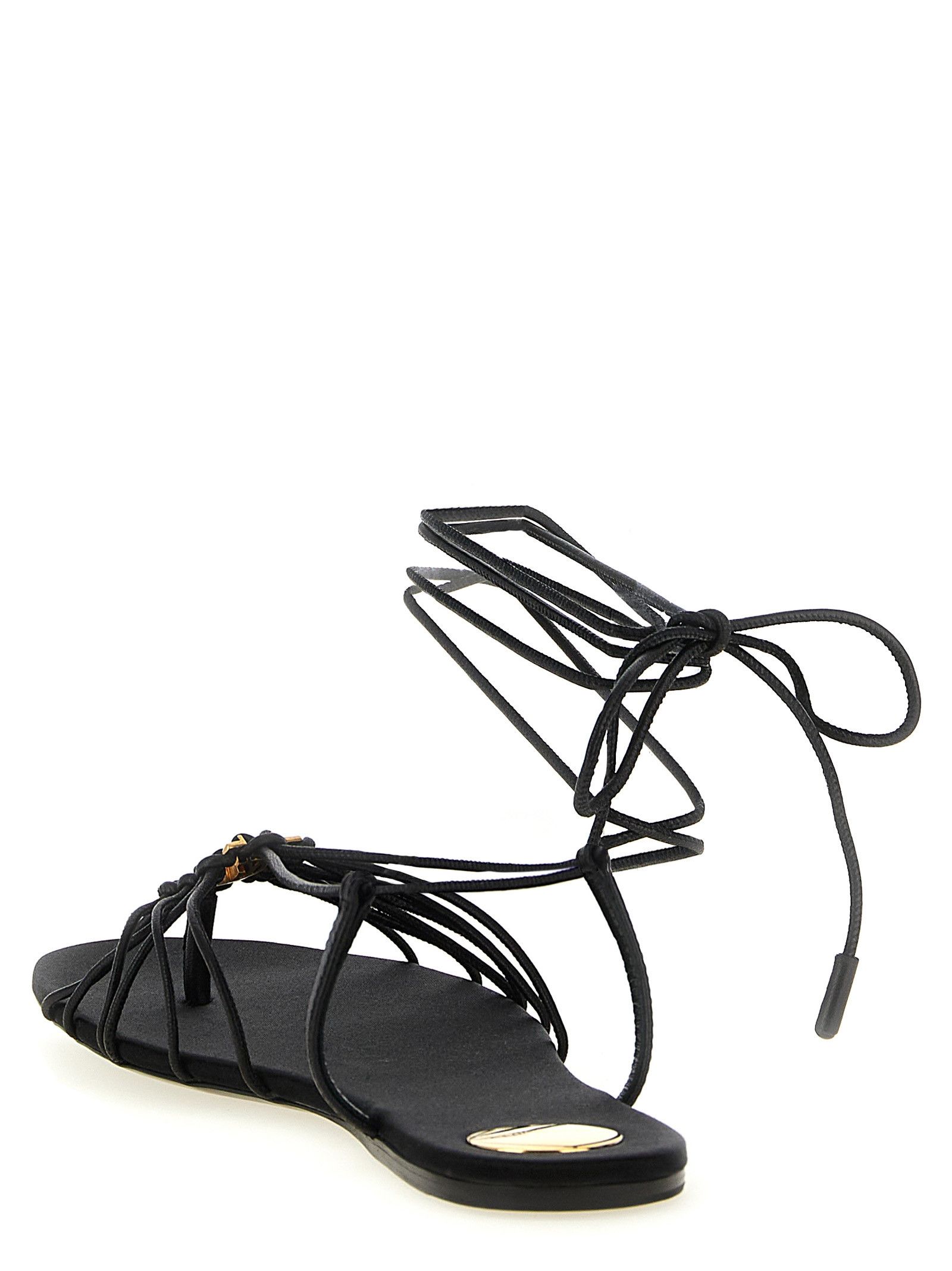 Saint Laurent Paris 'Babylone' Sandals Size US 9 / IT 39 - 3 Thumbnail