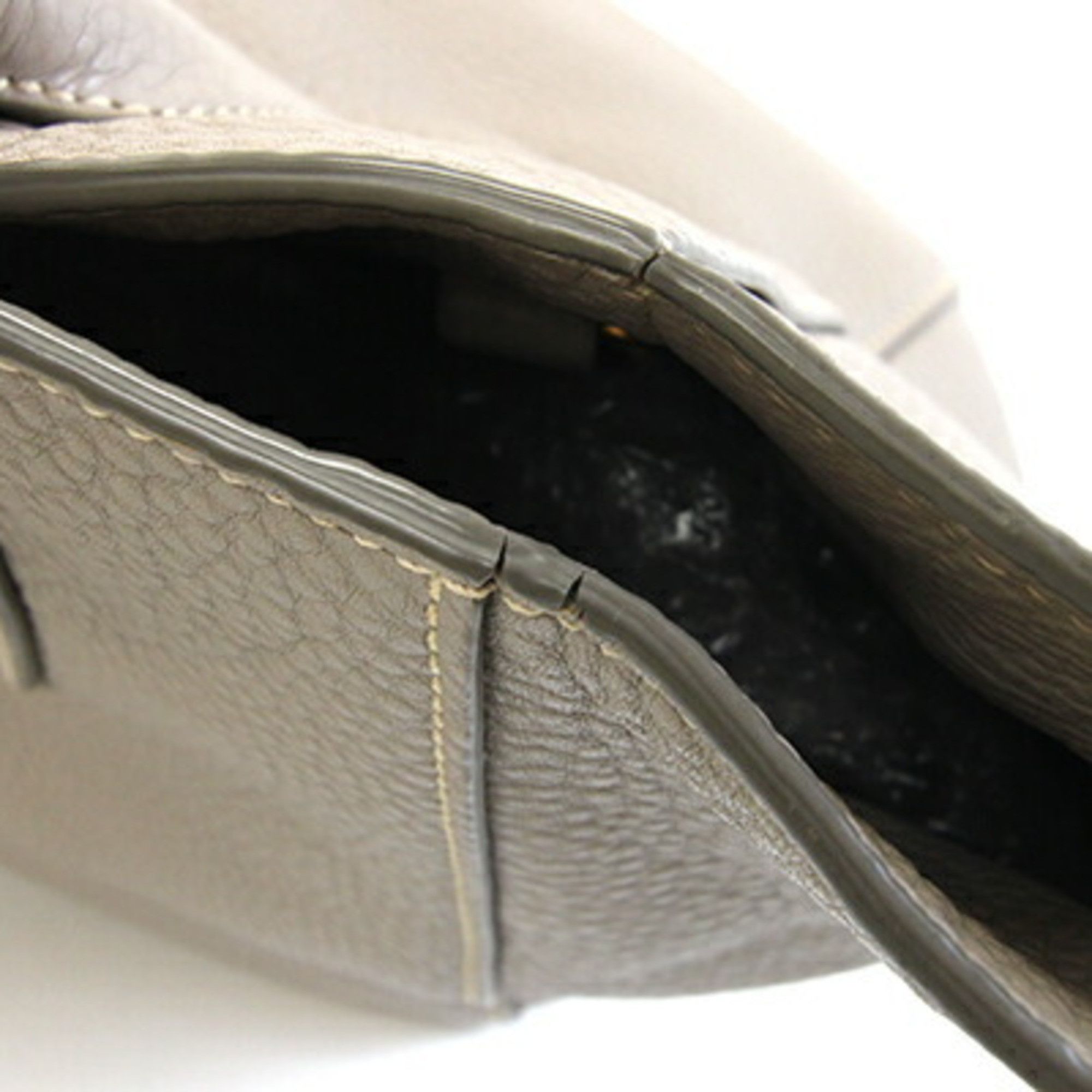 Prada Prada handbag BN2694 Light Greige Leather Shoulder Bag Tote for Women PRADA Size ONE SIZE - 5 Thumbnail