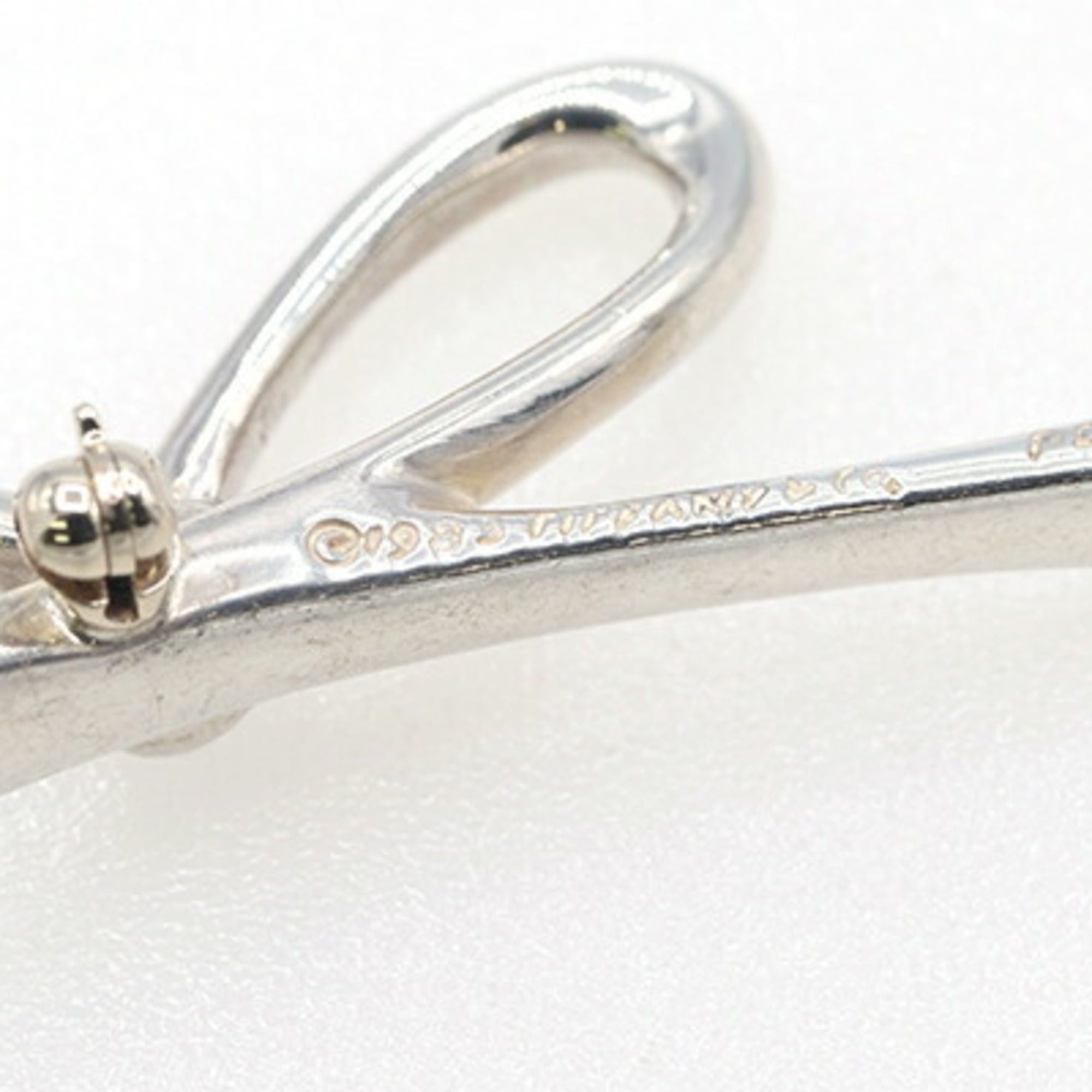 Tiffany & Co. Tiffany & Co. Elsa Peretti Letter Initial K Brooch, Sterling Silver 925, Pin Alphabet, Vintage, Ladies'. Size ONE SIZE - 5 Thumbnail