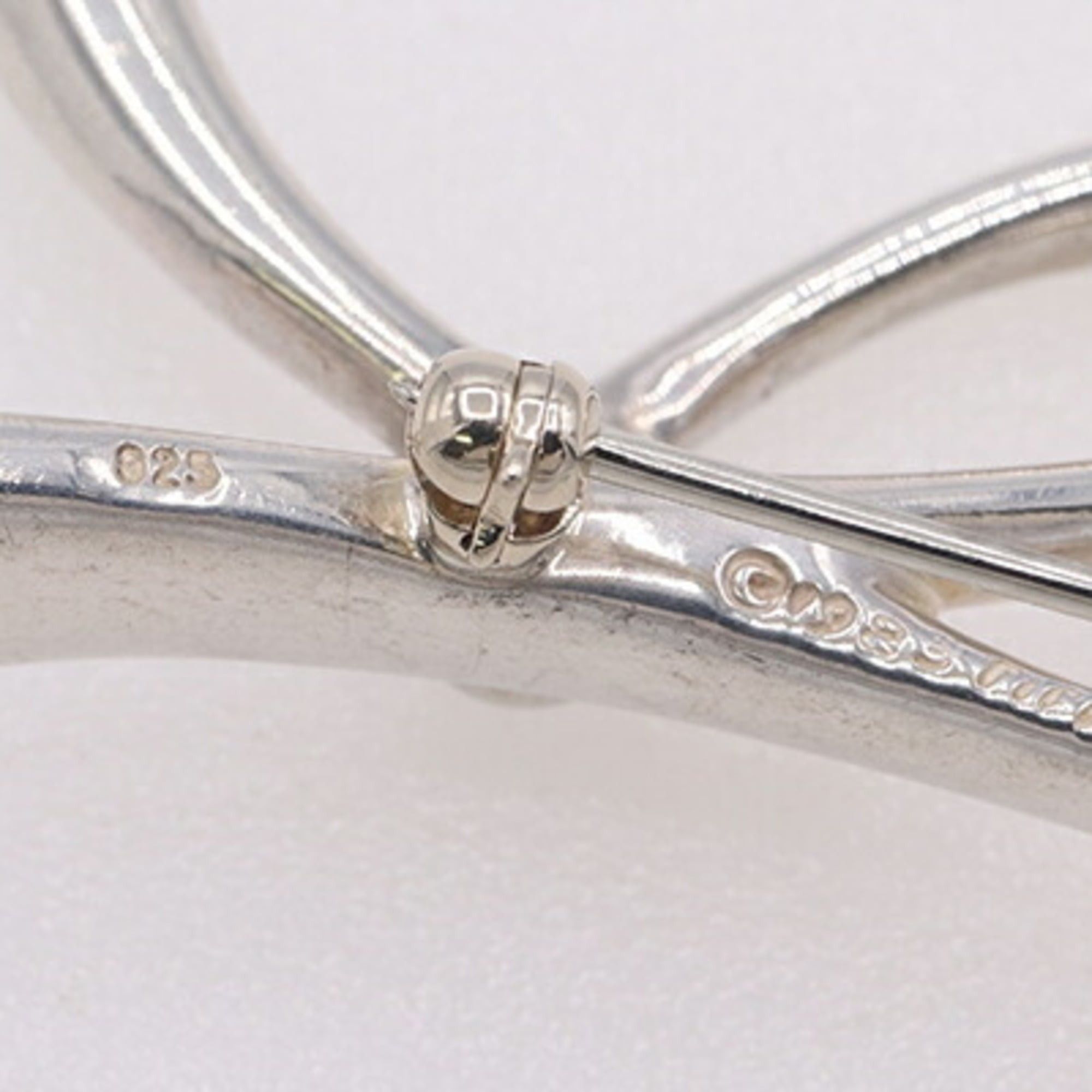Tiffany & Co. Tiffany & Co. Elsa Peretti Letter Initial K Brooch, Sterling Silver 925, Pin Alphabet, Vintage, Ladies'. Size ONE SIZE - 4 Thumbnail