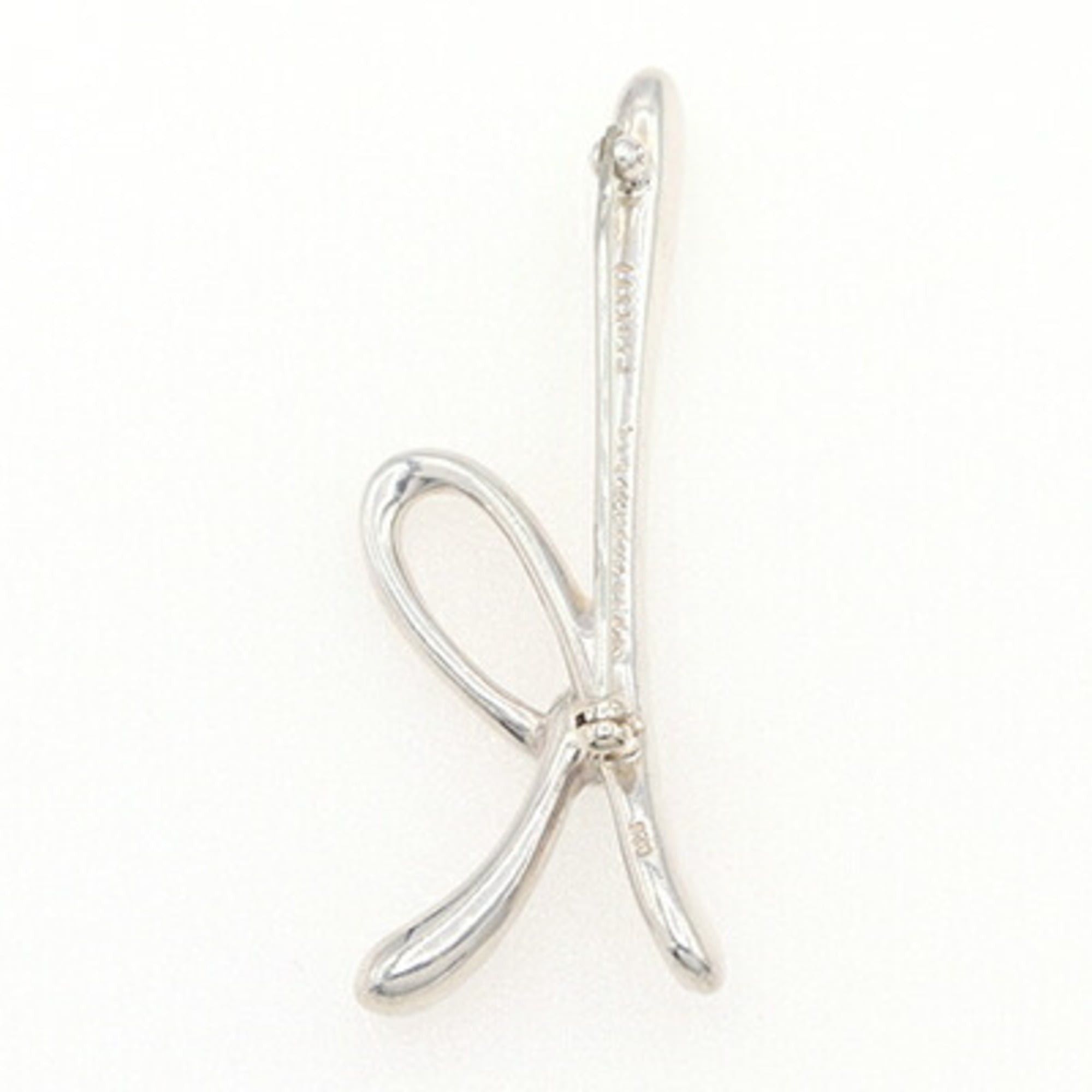 Tiffany & Co. Tiffany & Co. Elsa Peretti Letter Initial K Brooch, Sterling Silver 925, Pin Alphabet, Vintage, Ladies'. Size ONE SIZE - 2 Thumbnail