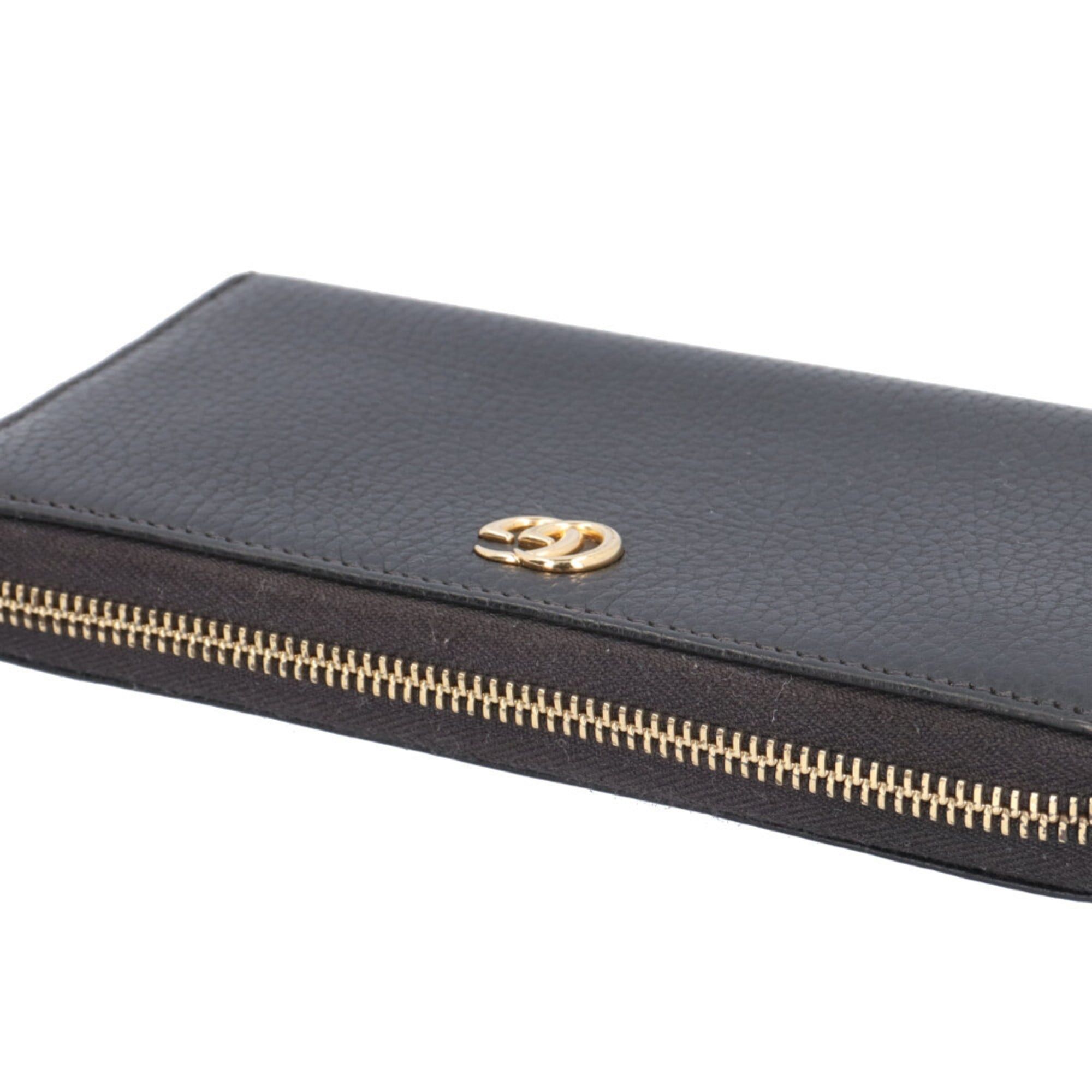 Gucci Gucci GG Marmont Long Wallet, Leather, 456117, Women's, Pre-owned. Size ONE SIZE - 7 Thumbnail