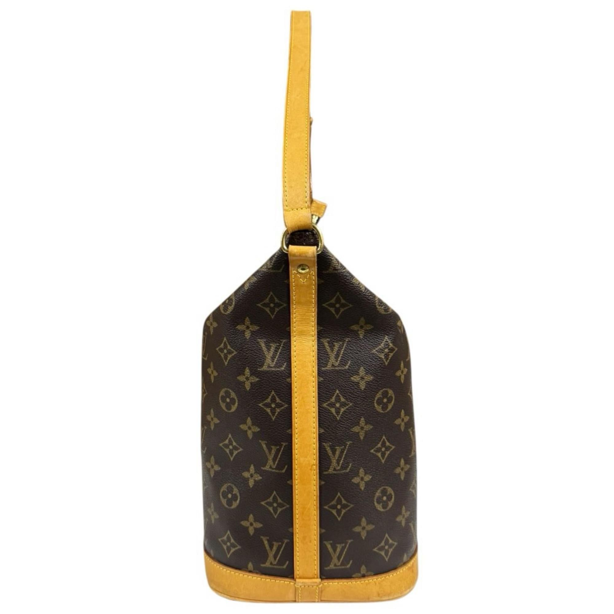 Louis Vuitton Louis Vuitton x Sharon Stone collaboration Amfar Three Vanity Star Monogram Shoulder Bag, Canvas M47275, Brown, Women's, LOUIS VUITTON, Used Size ONE SIZE - 5 Thumbnail