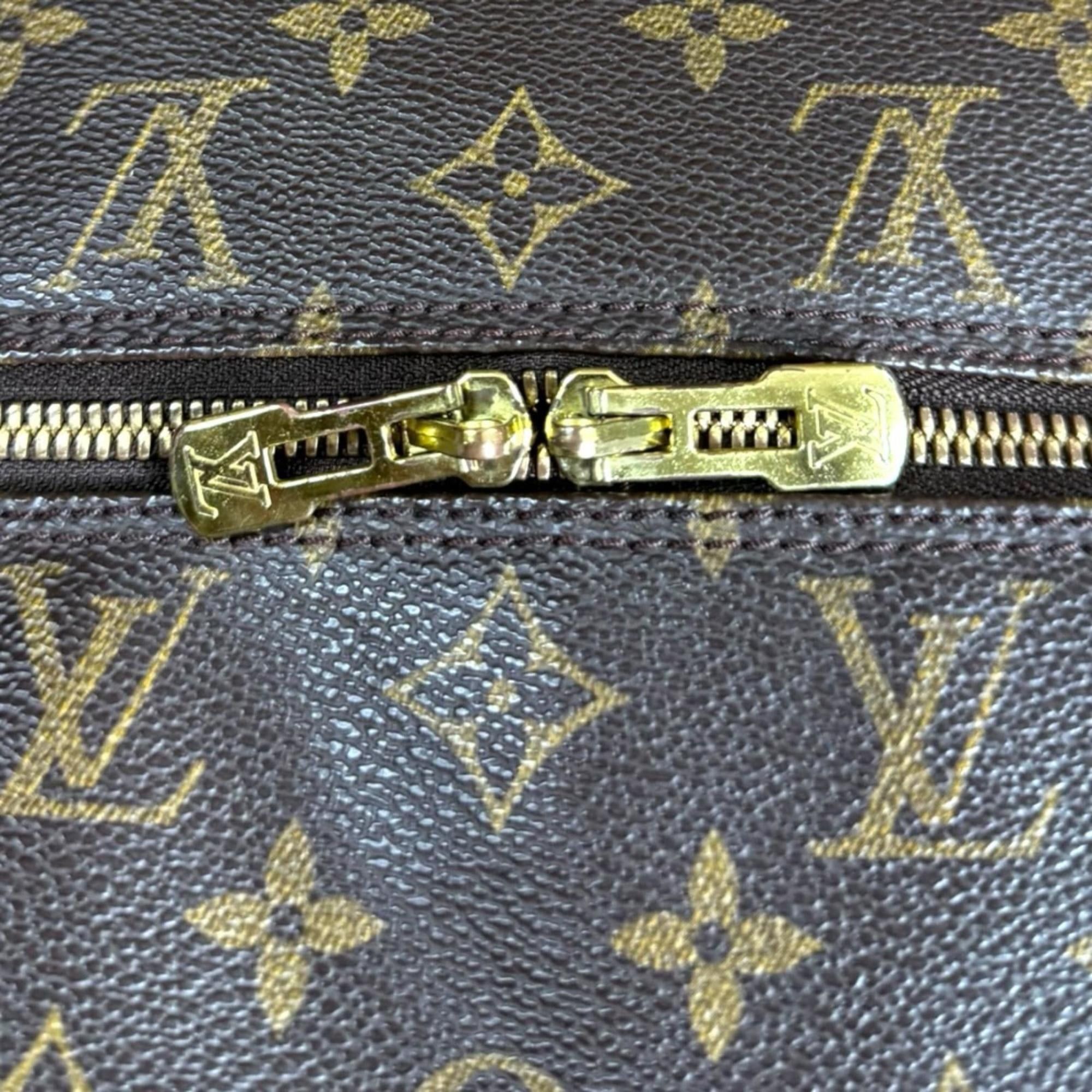 Louis Vuitton Louis Vuitton x Sharon Stone collaboration Amfar Three Vanity Star Monogram Shoulder Bag, Canvas M47275, Brown, Women's, LOUIS VUITTON, Used Size ONE SIZE - 17 Thumbnail