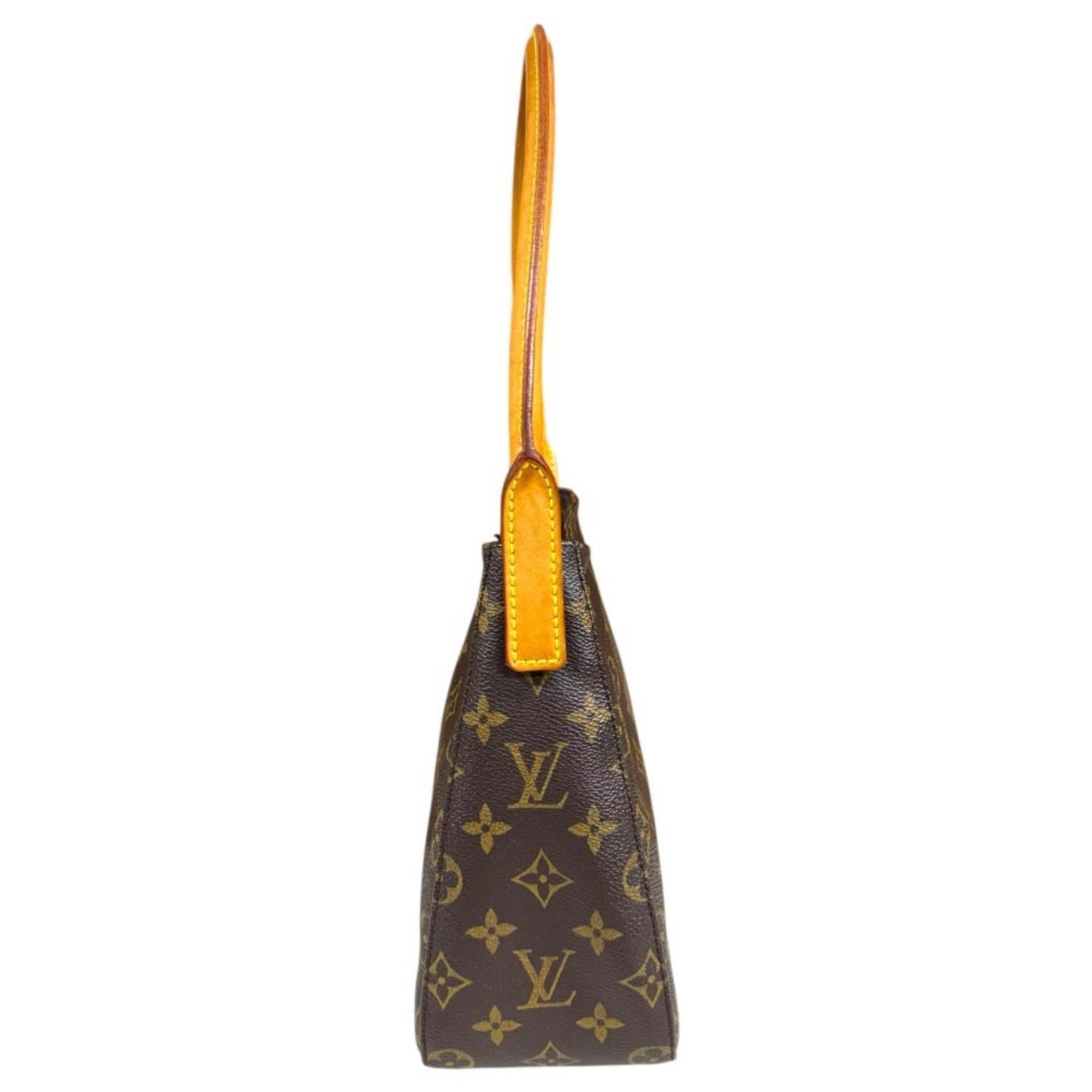 Louis Vuitton Louis Vuitton Looping MM Monogram Shoulder Bag, Canvas M51146, Brown, Women's, LOUIS VUITTON, Used Size ONE SIZE - 4 Thumbnail