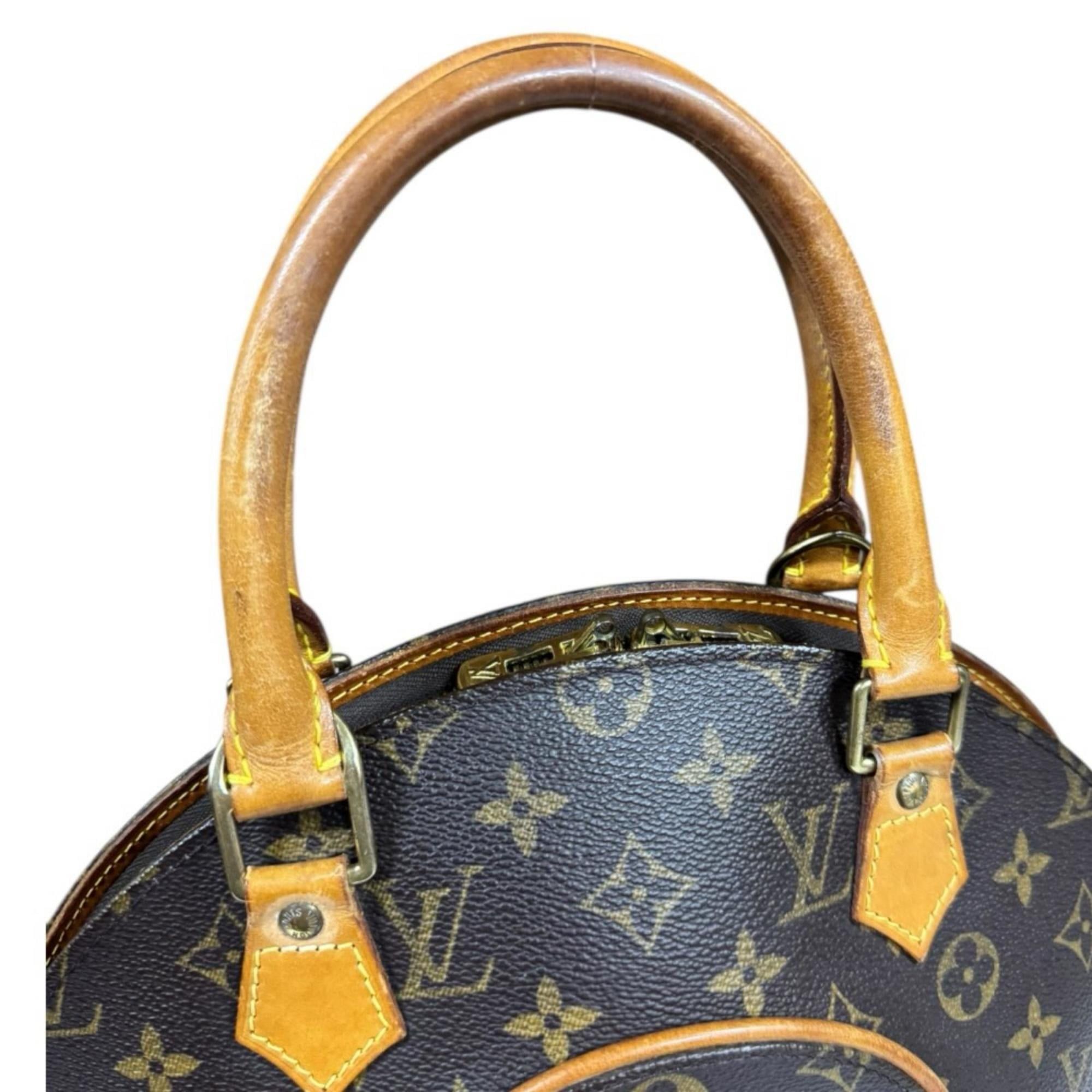 Louis Vuitton Louis Vuitton Ellipse PM Monogram Handbag, Canvas M51127, Brown, Women's, LOUIS VUITTON, Used Size ONE SIZE - 9 Thumbnail