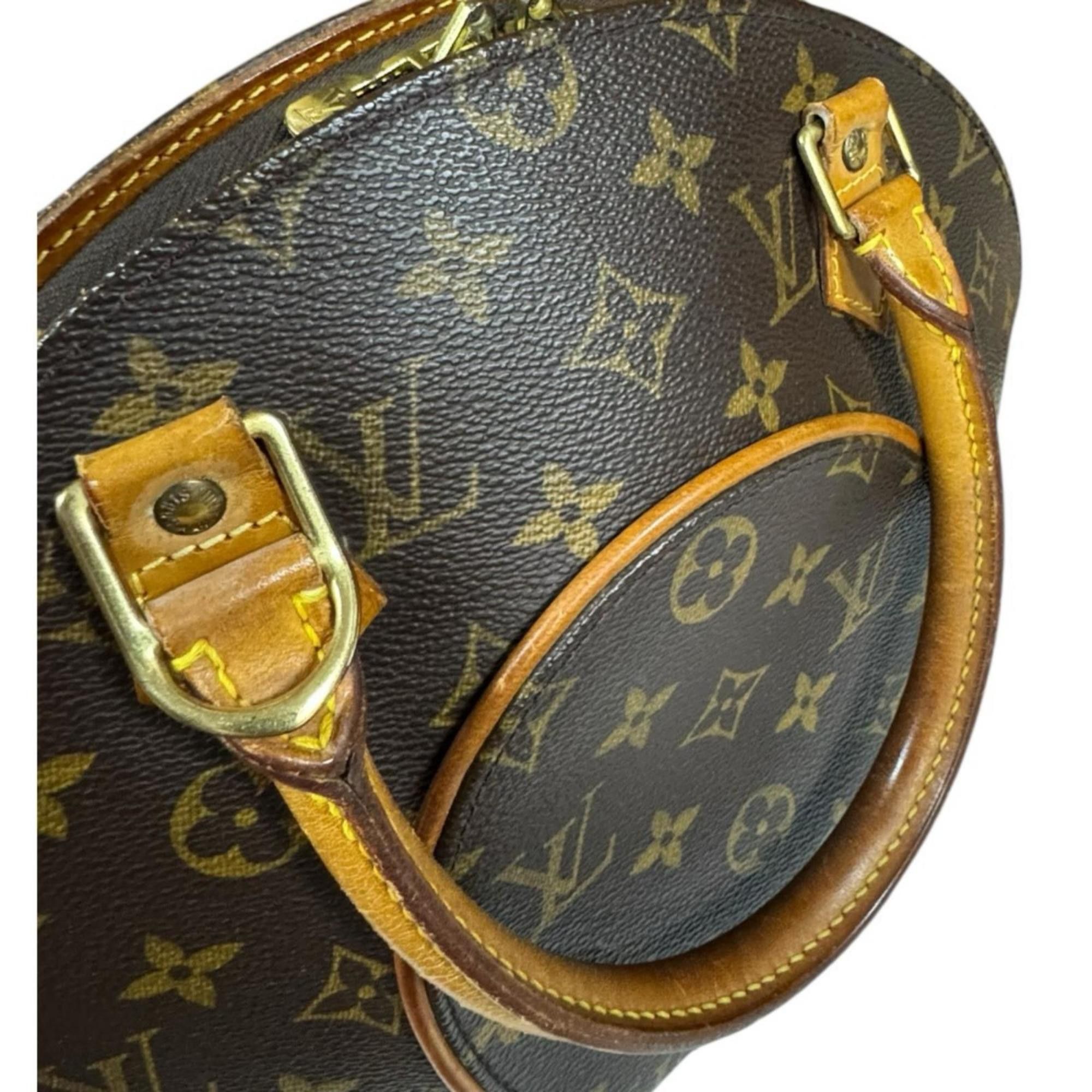 Louis Vuitton Louis Vuitton Ellipse PM Monogram Handbag, Canvas M51127, Brown, Women's, LOUIS VUITTON, Used Size ONE SIZE - 11 Thumbnail