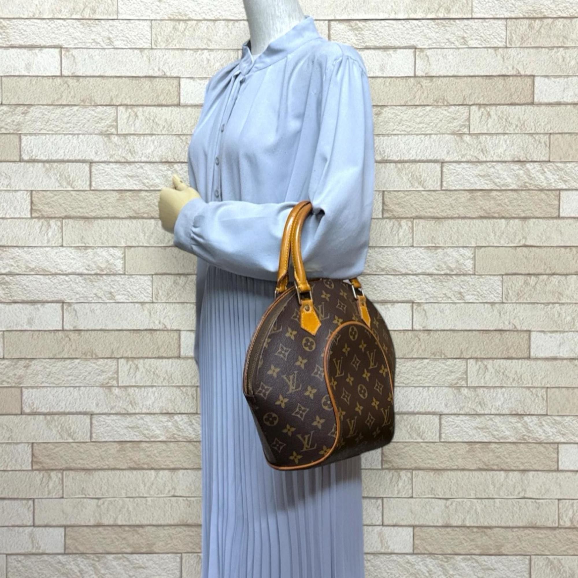 Louis Vuitton Louis Vuitton Ellipse PM Monogram Handbag, Canvas M51127, Brown, Women's, LOUIS VUITTON, Used Size ONE SIZE - 2 Thumbnail