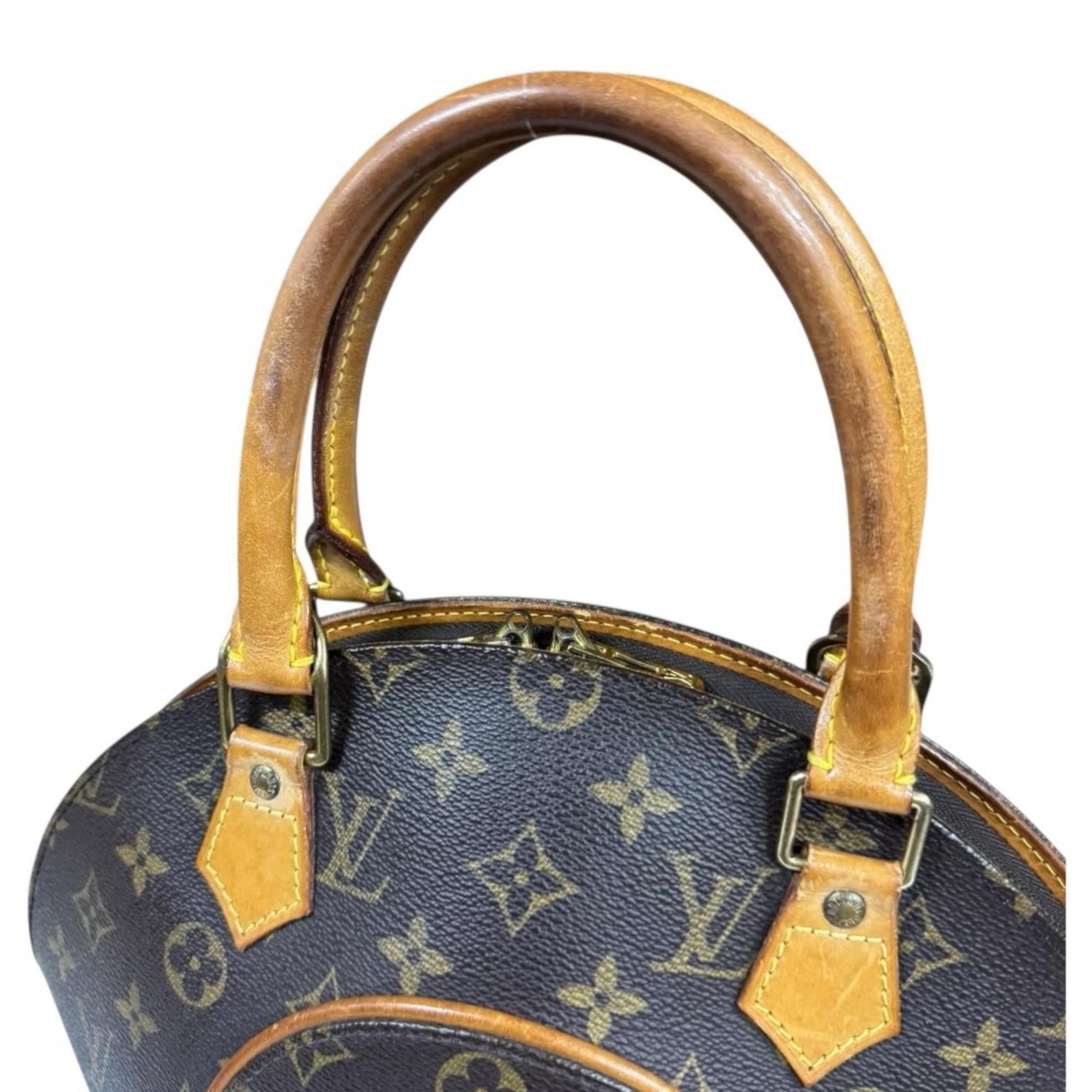 Louis Vuitton Louis Vuitton Ellipse PM Monogram Handbag, Canvas M51127, Brown, Women's, LOUIS VUITTON, Used Size ONE SIZE - 10 Thumbnail