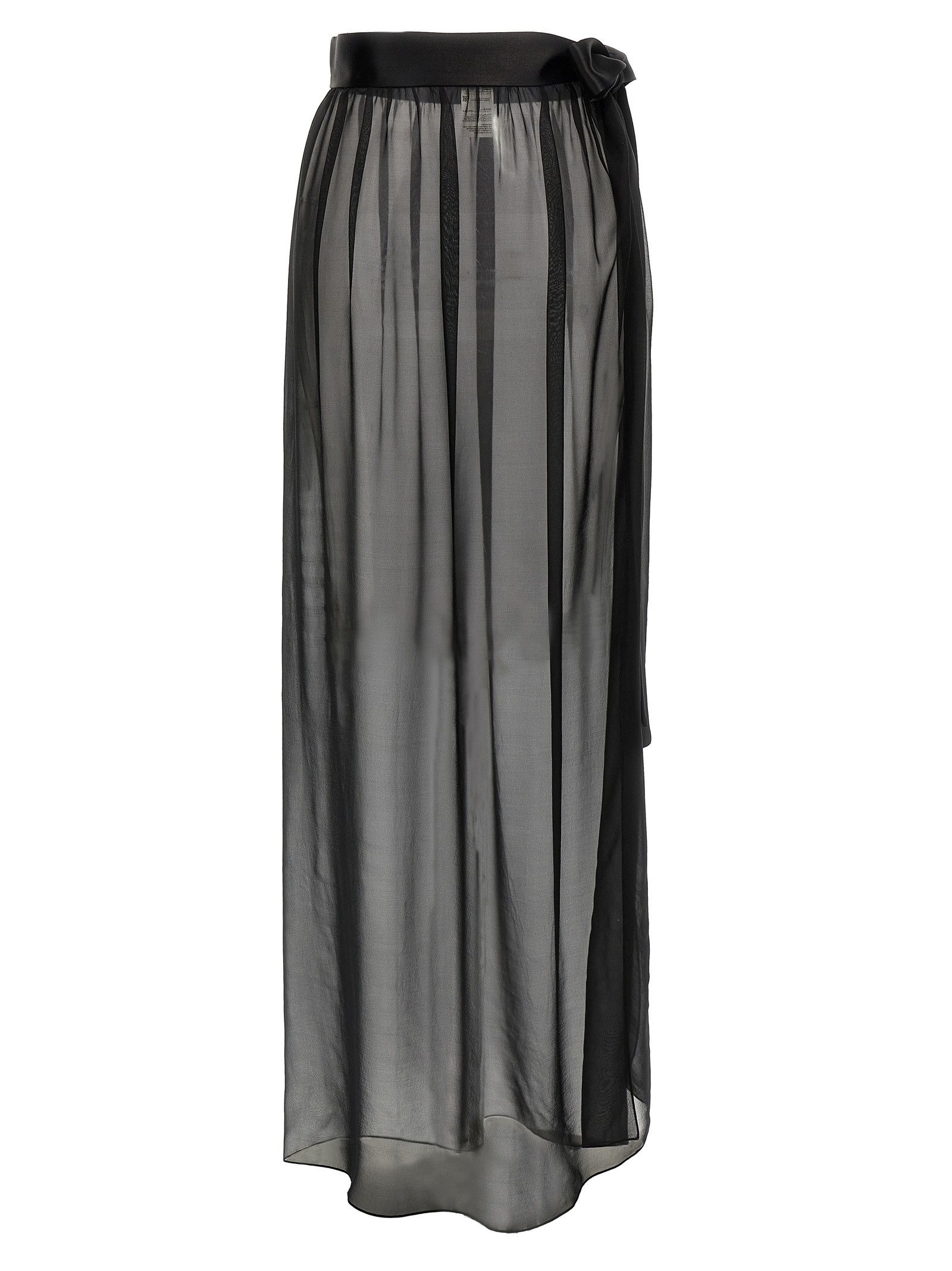 Dolce & Gabbana Chiffon Long Skirt Size 30" / US 8 / IT 44 - 2 Thumbnail
