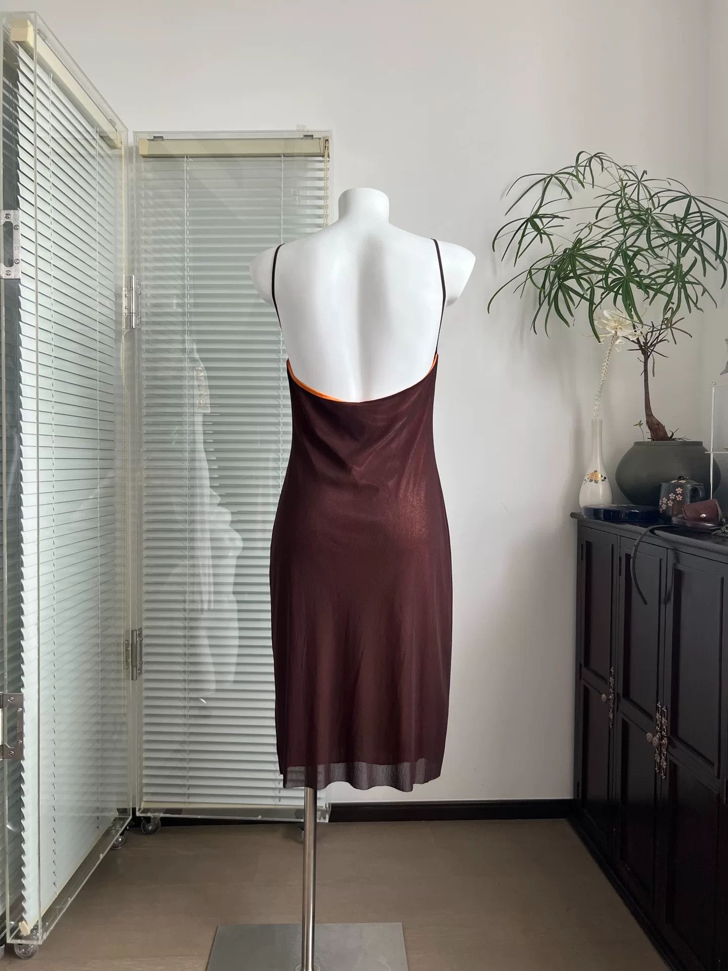 Vivienne Tam VIVIENNE TAM Beaded Backless Dress Size L / US 10 / IT 46 - 6 Thumbnail