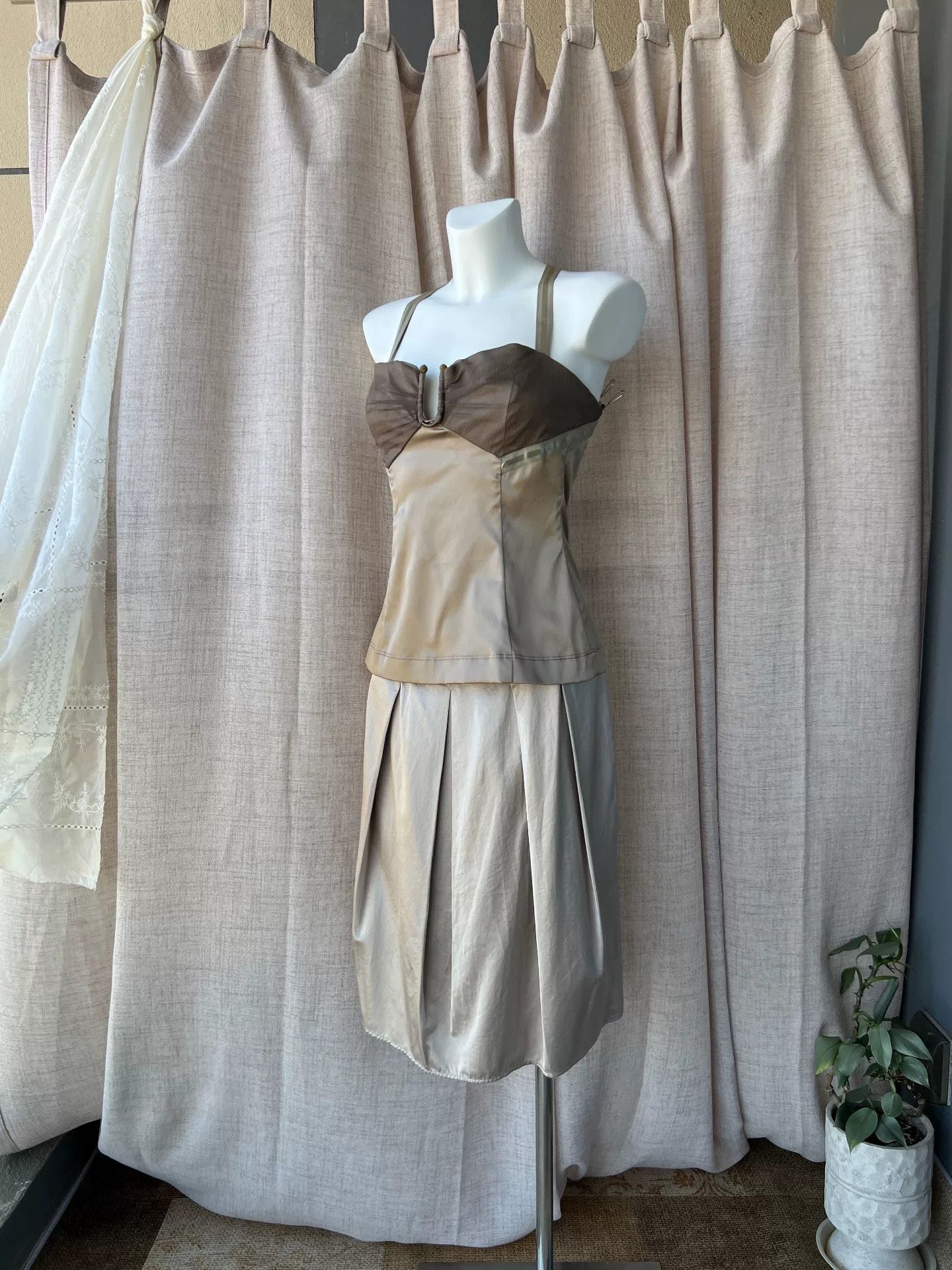 Just Cavalli Just Cavalli Silk Satin Corset Size M / US 6-8 / IT 42-44 - 2 Thumbnail