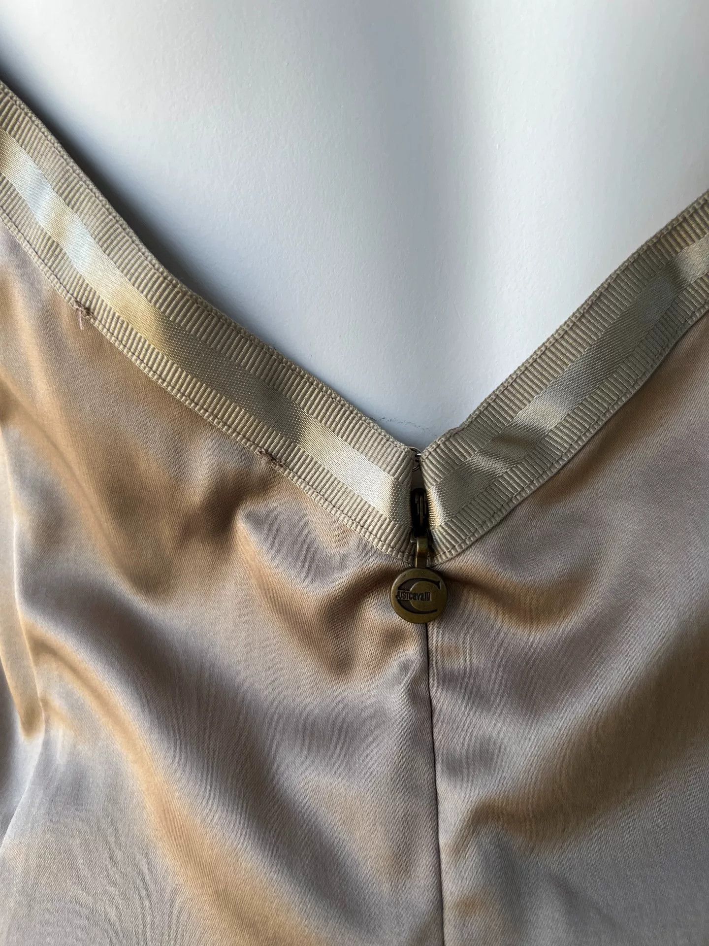 Just Cavalli Just Cavalli Silk Satin Corset Size M / US 6-8 / IT 42-44 - 9 Thumbnail