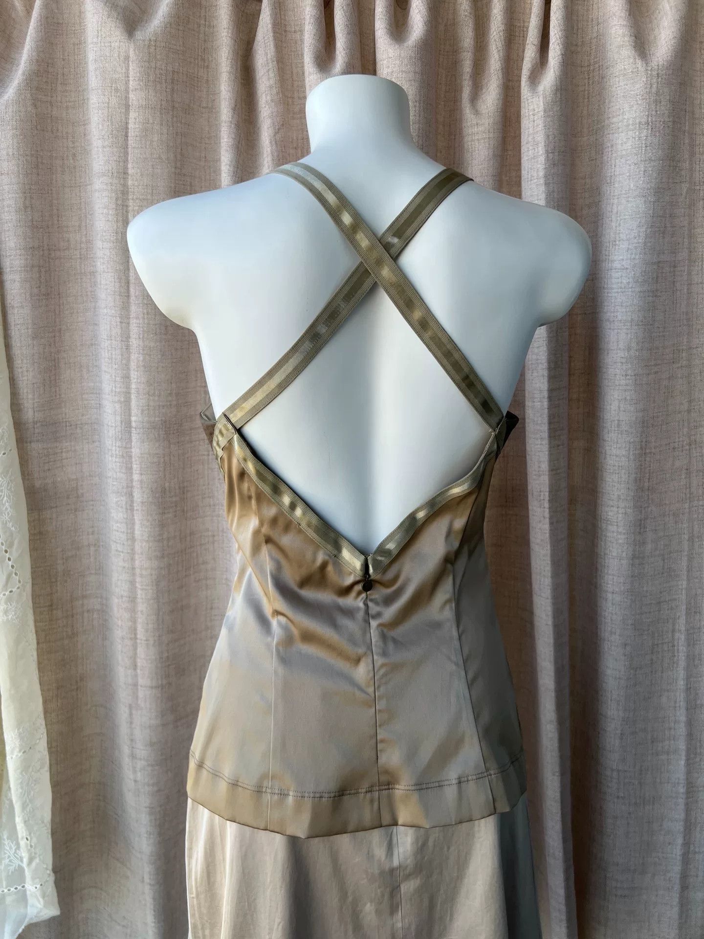 Just Cavalli Just Cavalli Silk Satin Corset Size M / US 6-8 / IT 42-44 - 8 Thumbnail