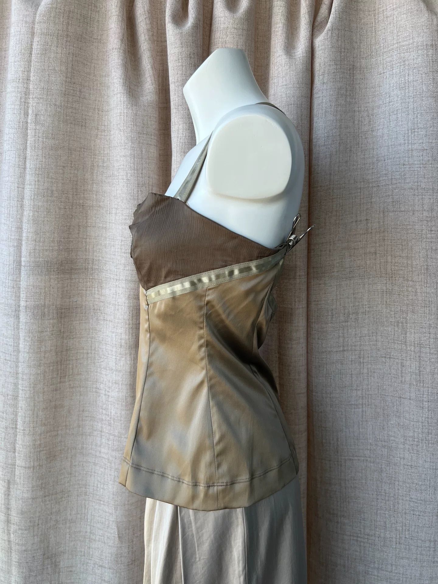 Just Cavalli Just Cavalli Silk Satin Corset Size M / US 6-8 / IT 42-44 - 6 Thumbnail