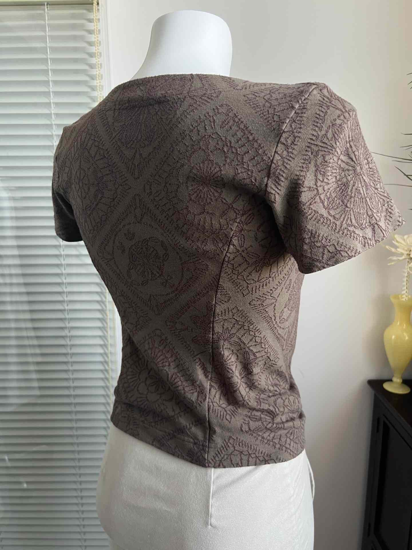 Vivienne Westwood Vivienne Westwood Totem Embroidery Cowl T-Shirt Size S / US 4 / IT 40 - 6 Thumbnail