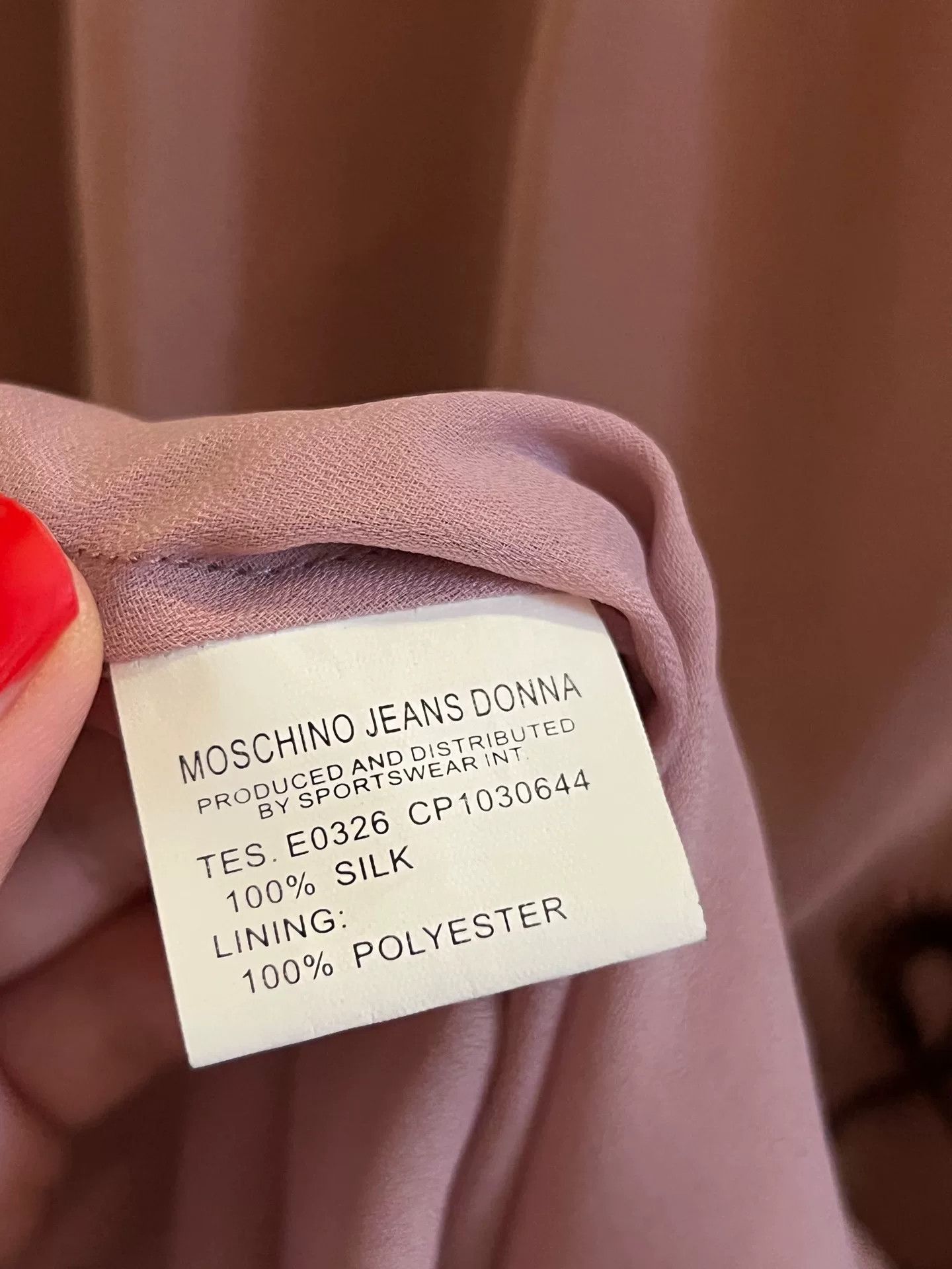 Moschino MOSCHINO Pink Silk Embroidered Dress Size S / US 4 / IT 40 - 9 Thumbnail