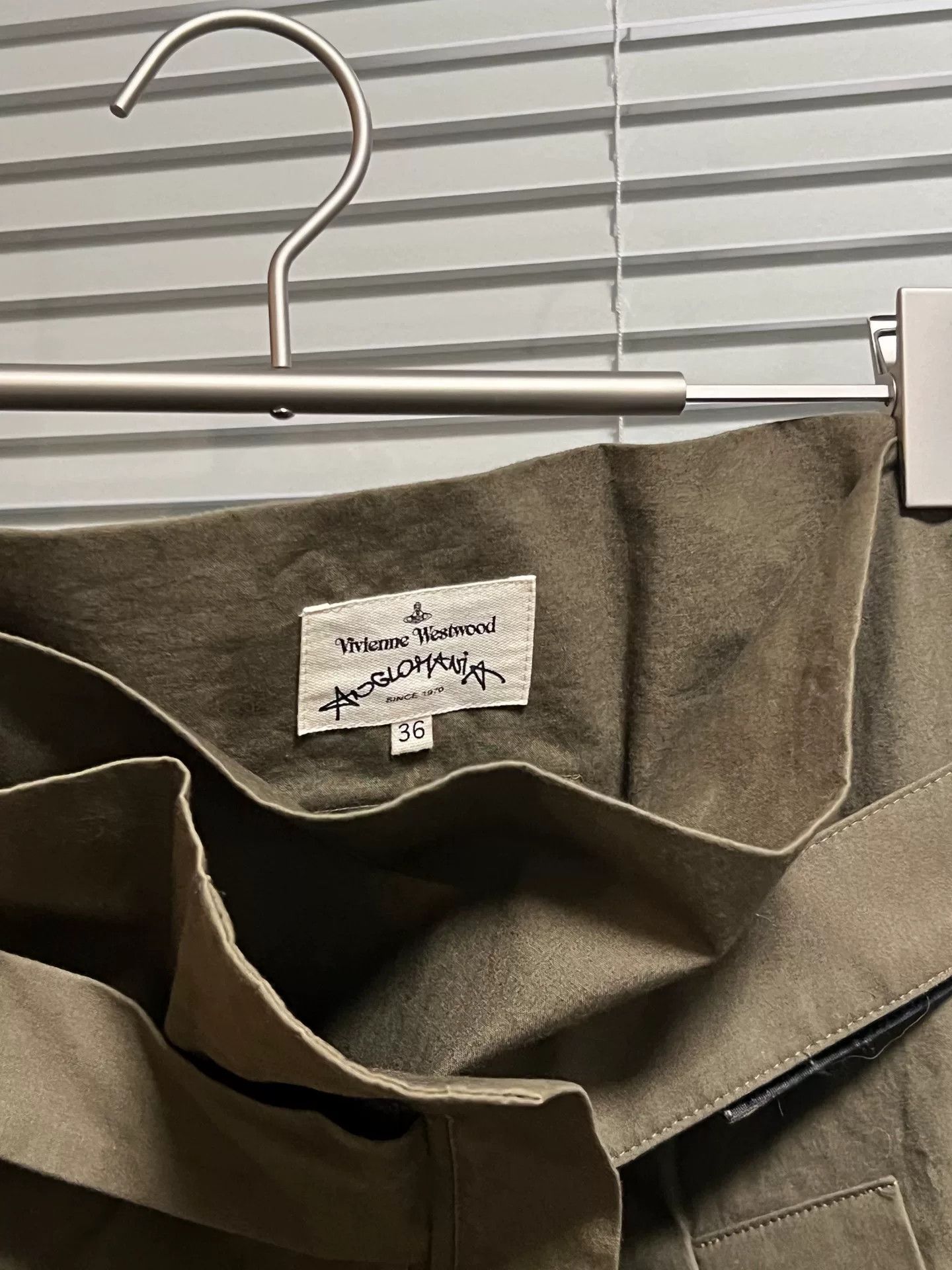 Vivienne Westwood Vivienne Westwood Green Pleated Straight Skirt Size 36" / US 14 / IT 50 - 8 Thumbnail