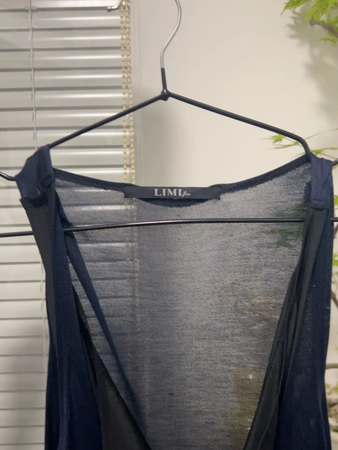 Limi Feu LIMIfeu Draped Neck Spliced Tie Strap Knit Dress Size S / US 4 / IT 40 - 7 Thumbnail