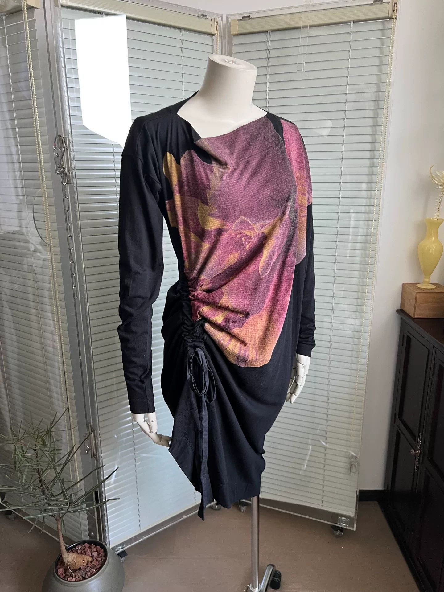 Vivienne Westwood Vivienne Westwood Floral Asymmetric Dress Size M / US 6-8 / IT 42-44 - 3 Thumbnail