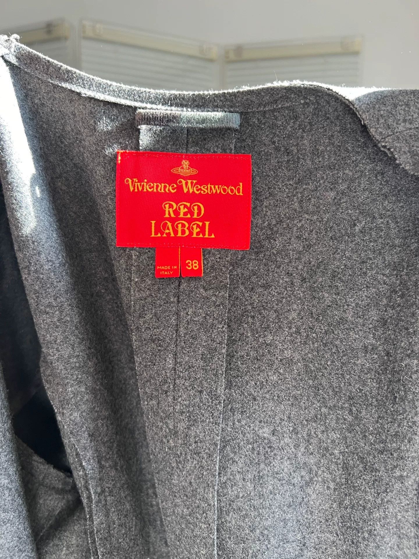Vivienne Westwood Vivienne Westwood 2015 FW Gray Wool Coat Size S / US 4 / IT 40 - 9 Thumbnail